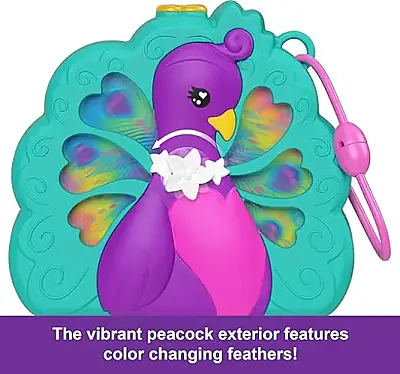 Polly Pocket Bebekler Ve Oyun Seti Tavuskuşu Bahçesi - 6