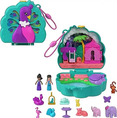 Polly Pocket Bebekler Ve Oyun Seti Tavuskuşu Bahçesi - 8