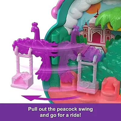Polly Pocket Bebekler Ve Oyun Seti Tavuskuşu Bahçesi - 9