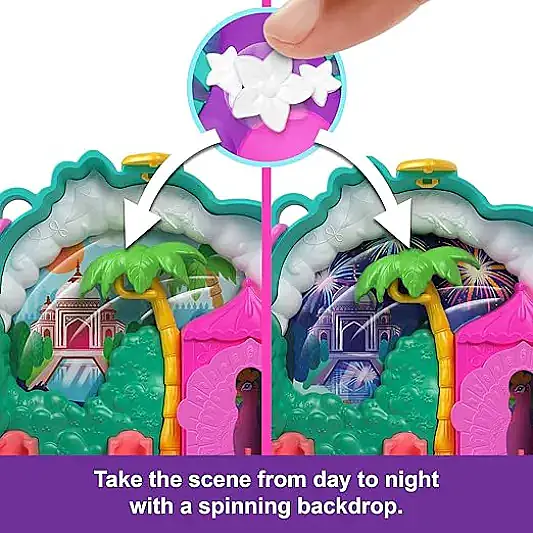 Polly Pocket Bebekler Ve Oyun Seti Tavuskuşu Bahçesi - 12