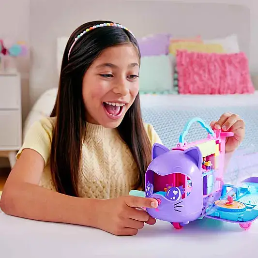 Polly Pocket Minik Kedi Hava Yolları Oyun Seti - 1