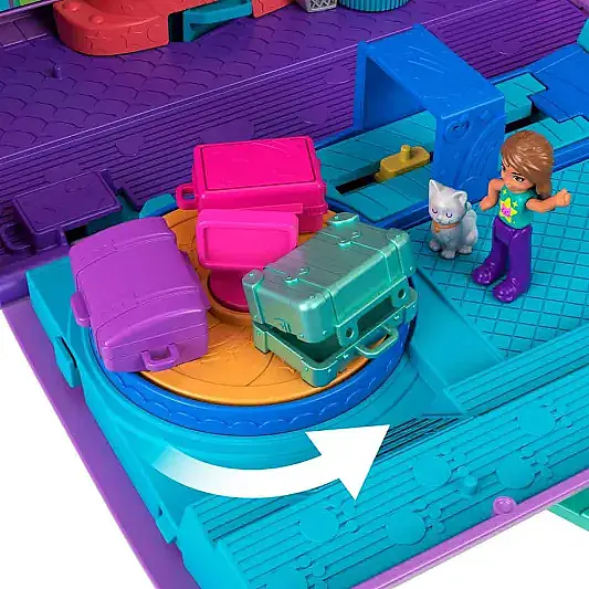 Polly Pocket Minik Kedi Hava Yolları Oyun Seti - 6