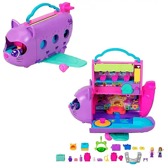 Polly Pocket Minik Kedi Hava Yolları Oyun Seti - 11