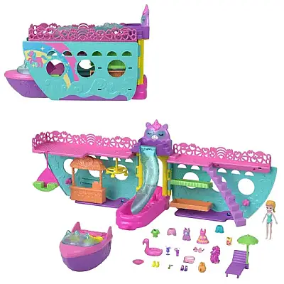 Polly Pocket Unicorn Dream Cruıse Oyun Seti - 13