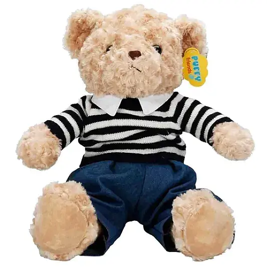 Puffy Friends Kıyafetli Peluş Ayı 37 cm - 1