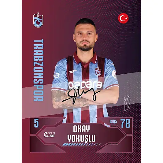 Pulse Trabzonspor Futbolcu Kartları 2025 - 2026 - 2