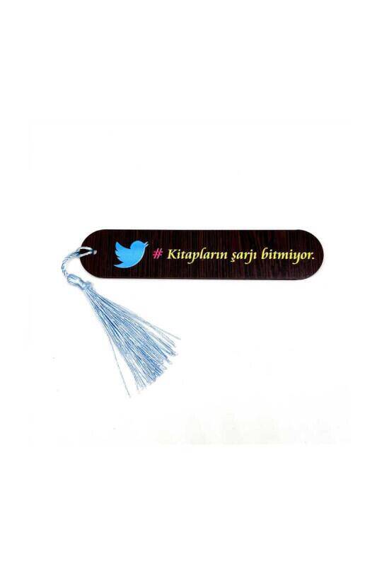 Püsküllü Ayraç - Kitapların Şarjı Bitmiyor - 2