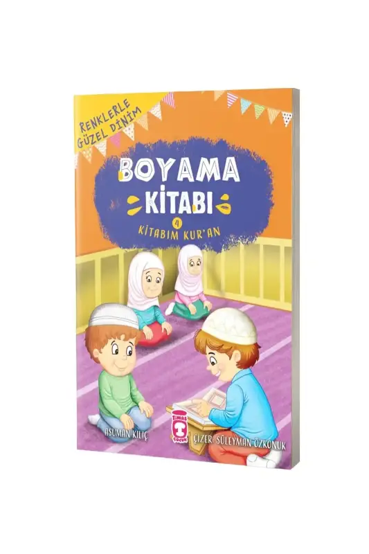 Renklerle Güzel Dinim Boyama Kitabı 4 - 2