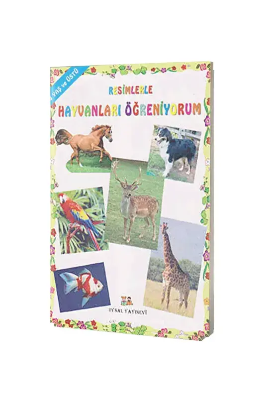 Resimlerle Hayvanları Öğreniyorum - 3+ Yaş - 2