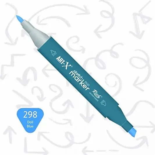 Rich Art-X Çift Uçlu Sketch Markör Kalem 298 Bebek Ton - 1