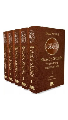Riyazüs Salihin Tercümesi Ve Kelime Anlamı 5 Cilt Takım - Kitapkalbi Yayıncılık