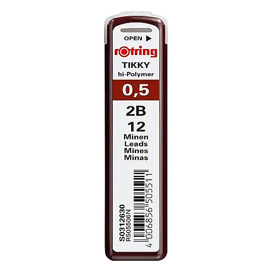 Rotring Min Hipolimer 2B 0.5 mm - 1