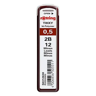 Rotring Min Hipolimer 2B 0.5 mm - Rotring (1)