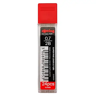 Rotring Min Super Polimer Kalem Ucu 0.7 mm 2B - Rotring (1)