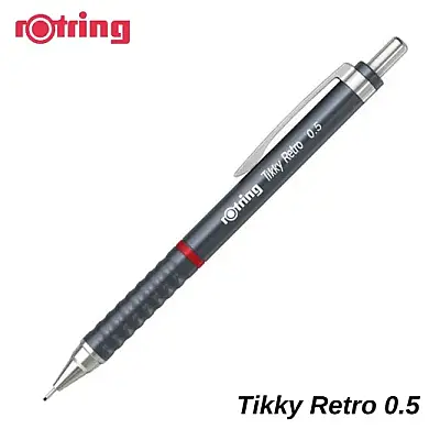Rotring Tikky Retro Versatil Metalik Gri 0.5 - 1