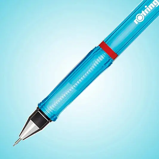 Rotring Visuclick Versatil Şeffaf 0.7 mm Mavi - 9