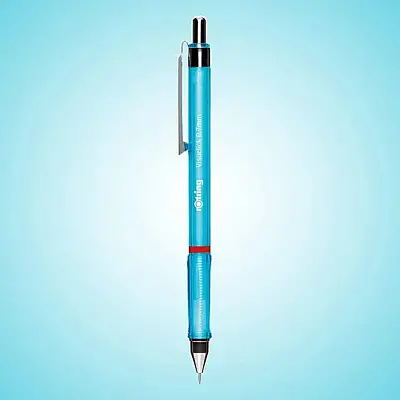Rotring Visuclick Versatil Şeffaf 0.7 mm Mavi - 10