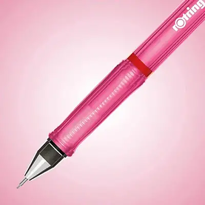 Rotring Visuclick Versatil Şeffaf 0.7 mm Pembe - 4