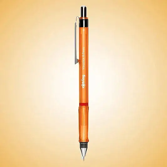 Rotring Visuclick Versatil Şeffaf 0.7 mm Turuncu - 2
