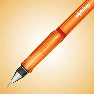 Rotring Visuclick Versatil Şeffaf 0.7 mm Turuncu - 4