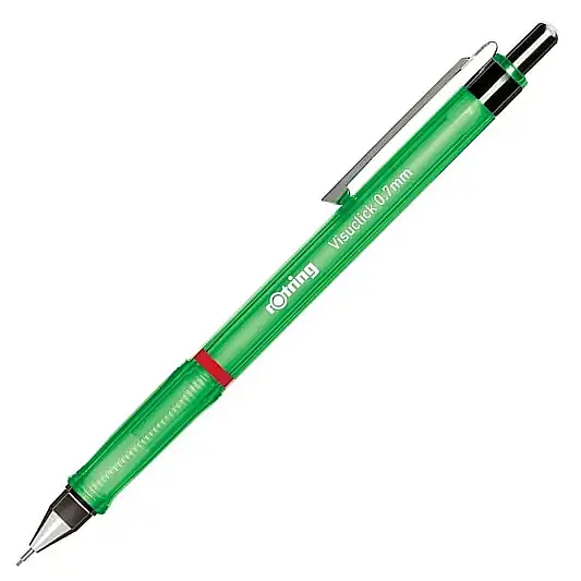 Rotring Visuclick Versatil Şeffaf 0.7 mm Yeşil - 6
