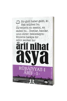 Rübaiyyatı Arif 1 - Ötüken Neşriyat (1)