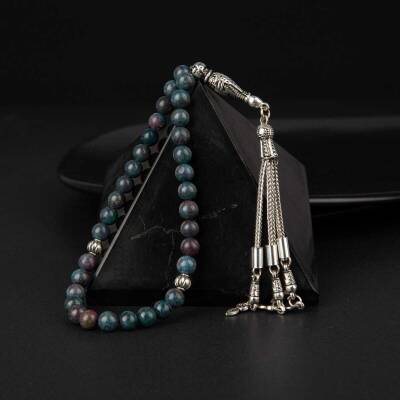 Ruby Kiyanit Doğal Taş Tesbih 33lük - 6mm - Doğal Taş