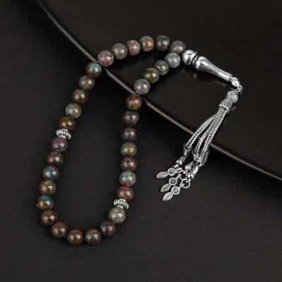 Ruby Kiyanit Doğal Taş Tesbih 33lük - 8mm - 4