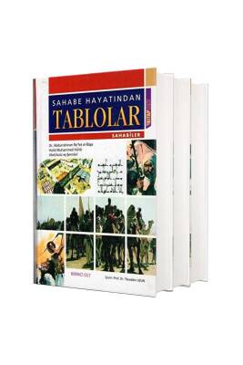 Sahabe Hayatından Tablolar 3 Cilt Takım - Şamua - Kervan Yayın Dağıtım