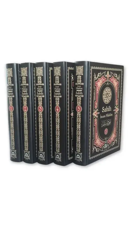 Sahihi Müslim 5 Cilt Takım İthal Kağıt - 2