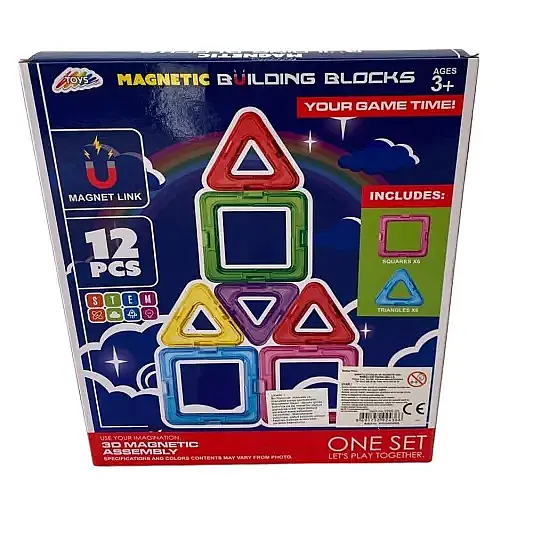 Samatlı Manyetik Bloklar 12 Parça - 5