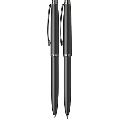 Scrikss 108 Prestige Tükenmez + Mekanik Kurşun Kalem Takım Mat Siyah - 8