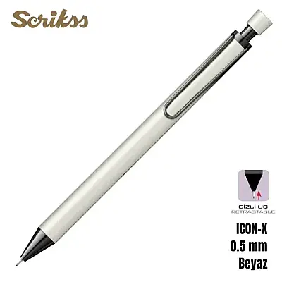 Scrikss İcon-X Versatil 0.5 mm Beyaz - 4
