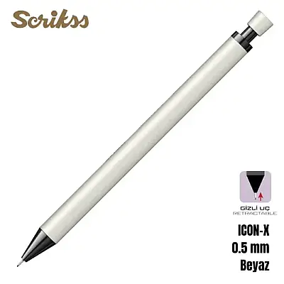 Scrikss İcon-X Versatil 0.5 mm Beyaz - 8