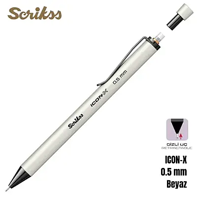 Scrikss İcon-X Versatil 0.5 mm Beyaz - 10