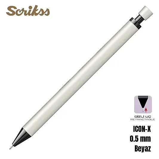 Scrikss İcon-X Versatil 0.5 mm Beyaz - 11