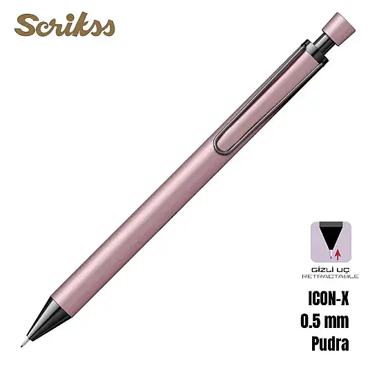 Scrikss İcon-X Versatil 0.5 mm Pembe - 2