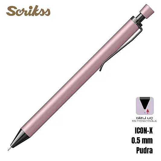 Scrikss İcon-X Versatil 0.5 mm Pembe - 4