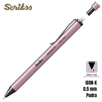 Scrikss İcon-X Versatil 0.5 mm Pembe - 9