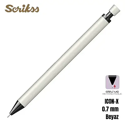 Scrikss İcon-X Versatil 0.7 mm Beyaz - 7