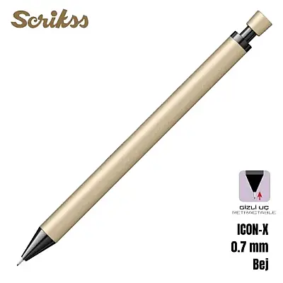 Scrikss İcon-X Versatil 0.7 mm Krem - 8