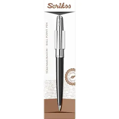 Scrikss Metropolis 78 Tükenmez Kalem Siyah - 10