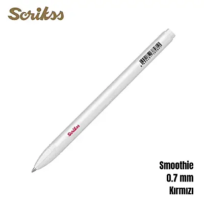Scrikss Smoothie Jel Kalem 0.7 mm Kırmızı - 16