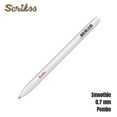Scrikss Smoothie Jel Kalem 0.7 mm Pembe - Scrikss (1)