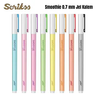 Scrikss Smoothie Jel Kalem 0.7 mm Pembe - 7