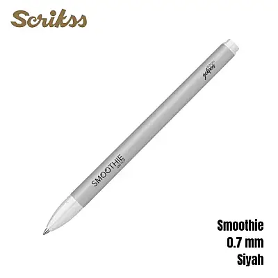 Scrikss Smoothie Jel Kalem 0.7 mm Siyah - 12