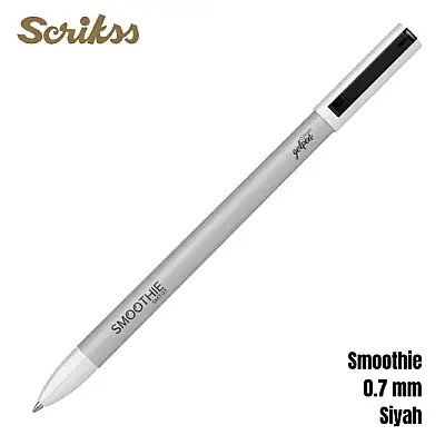 Scrikss Smoothie Jel Kalem 0.7 mm Siyah - 14