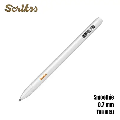 Scrikss Smoothie Jel Kalem 0.7 mm Turuncu - 6