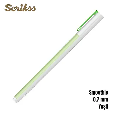 Scrikss Smoothie Jel Kalem 0.7 mm Yeşil - 1