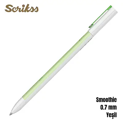 Scrikss Smoothie Jel Kalem 0.7 mm Yeşil - Scrikss (1)